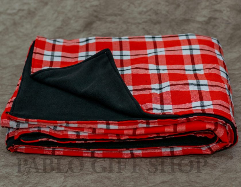 Hekaya Maasai Blanket with Light Fleece