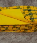 Yellow Maasai Light Fleece Blanket