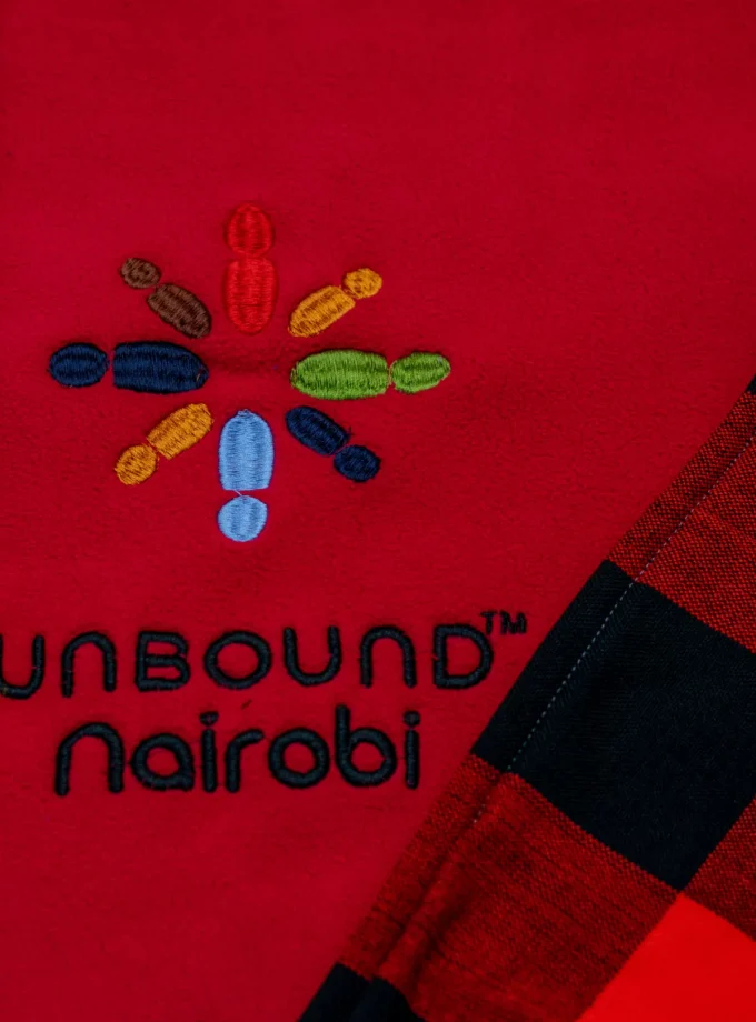 Branded Heavy Fleece Maasai Blanket