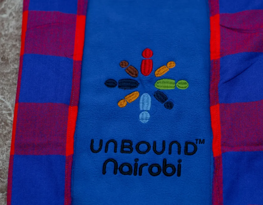 Branded Heavy Fleece Maasai Blanket - Image 3