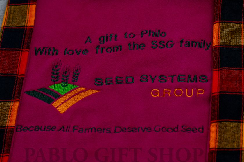 Branded Light Fleece Blanket – Embroidered with a Logo - Image 3