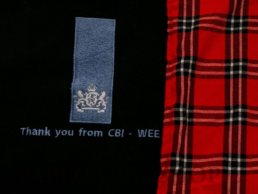 Branded Maasai Light Fleece Blanket- Corporate Gift Idea