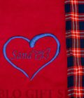 Branded Maasai Shuka with Heavy Fleece Blanket