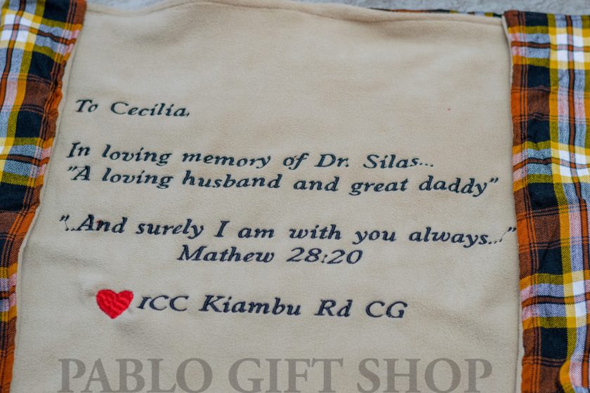Customized Beige Light Fleece Blanket