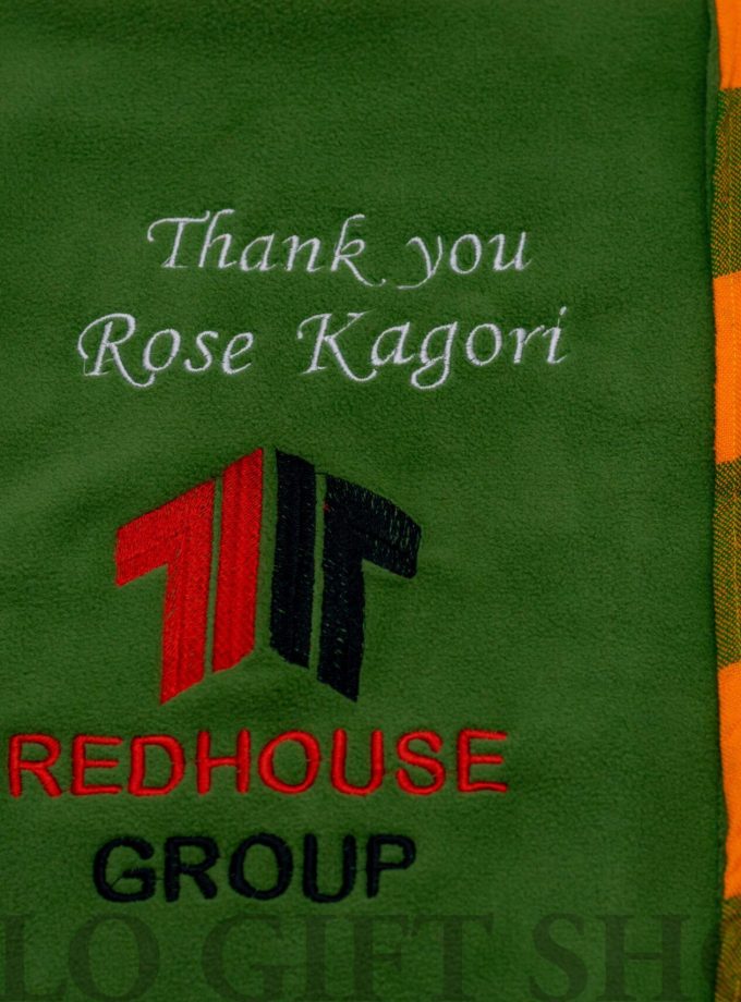 Customized Maasai Fleece with green light fleece