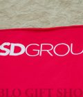 Customized Throw Red Blanket with Light Fleece