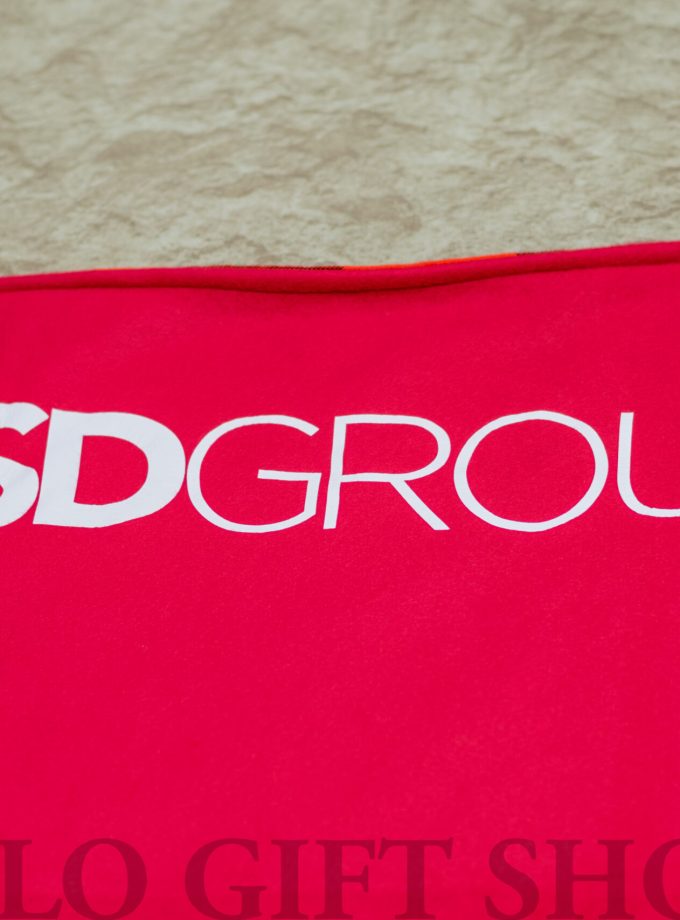 Customized Throw Red Blanket with Light Fleece