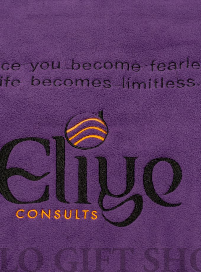 Eliye Consults Branded Light Fleece Blanket
