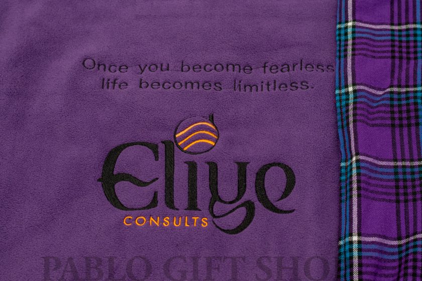 Eliye Consults Branded Light Fleece Blanket