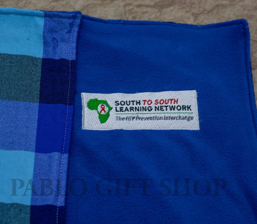 Light Fleece Blankets Branded with a Company Logo