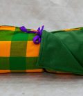 Green-Yellow Maasai Light Fleece Blanket