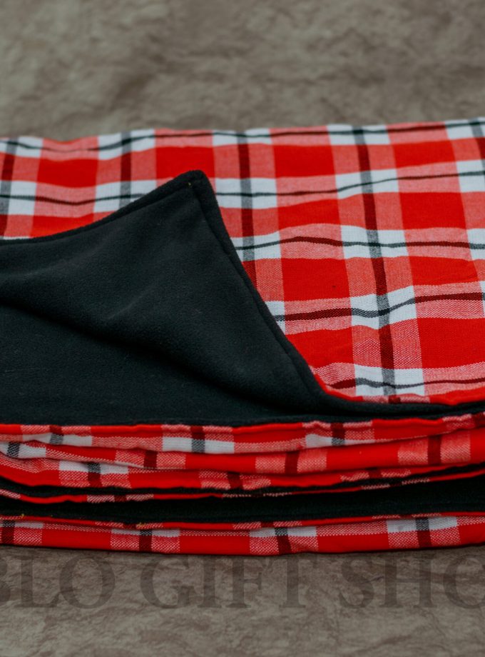 Hekaya Maasai Blanket with Light Fleece