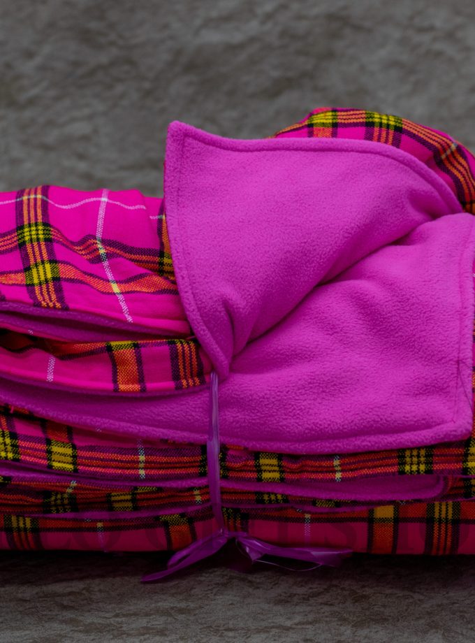 Jasmini Maasai Blanket with Light Fleece