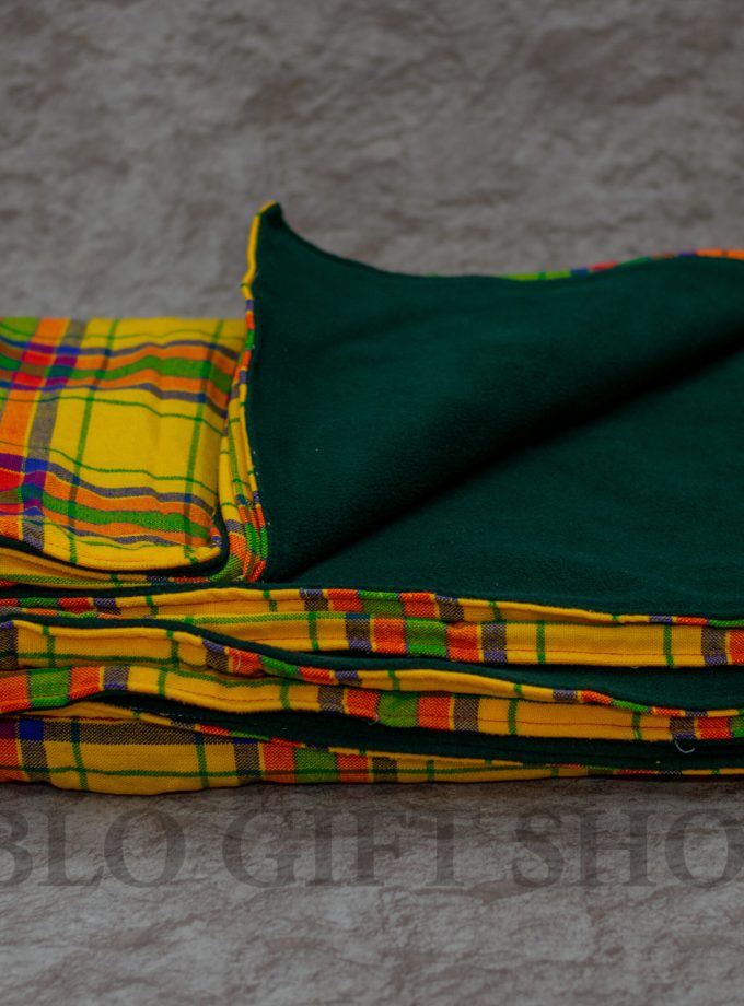 Kijani Maasai Blanket with Light Fleece
