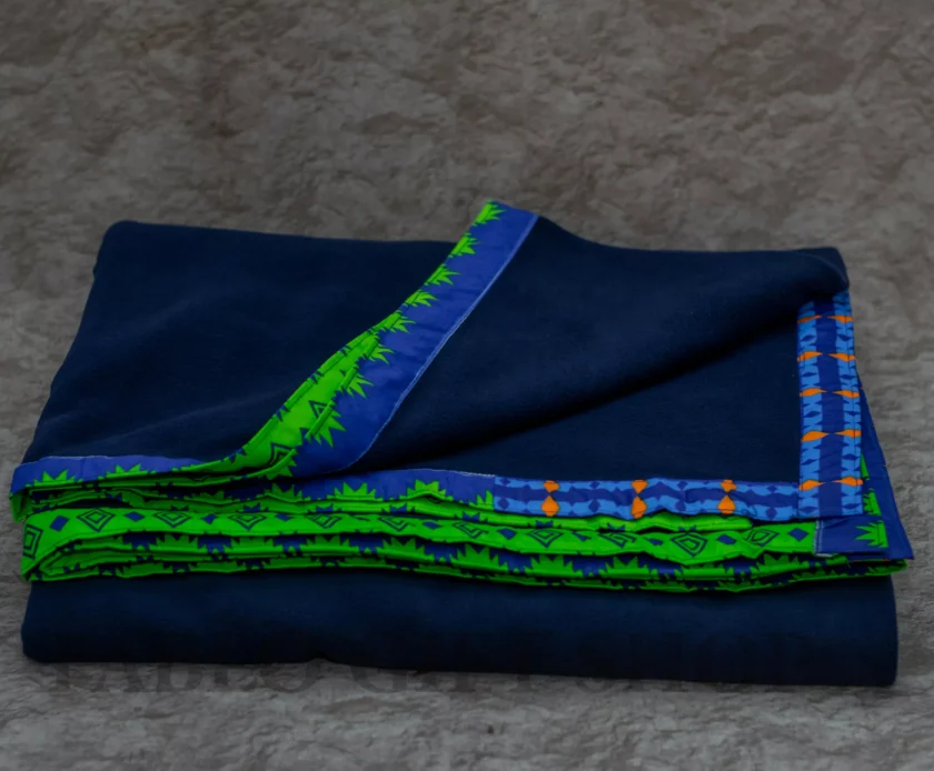 Branded Ankara Heavy Fleece Blanket - Image 2