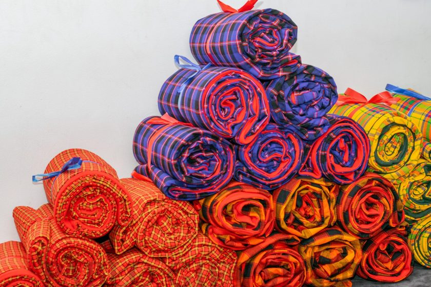 Light-Fleece Maasai Blankets