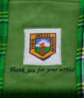 Maasai Light Fleece Blanket Branded with a Logo