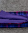 Midnight Maasai Blanket with Light Fleece