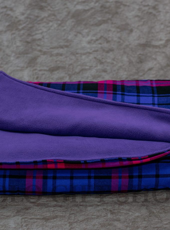 Midnight Maasai Blanket with Light Fleece