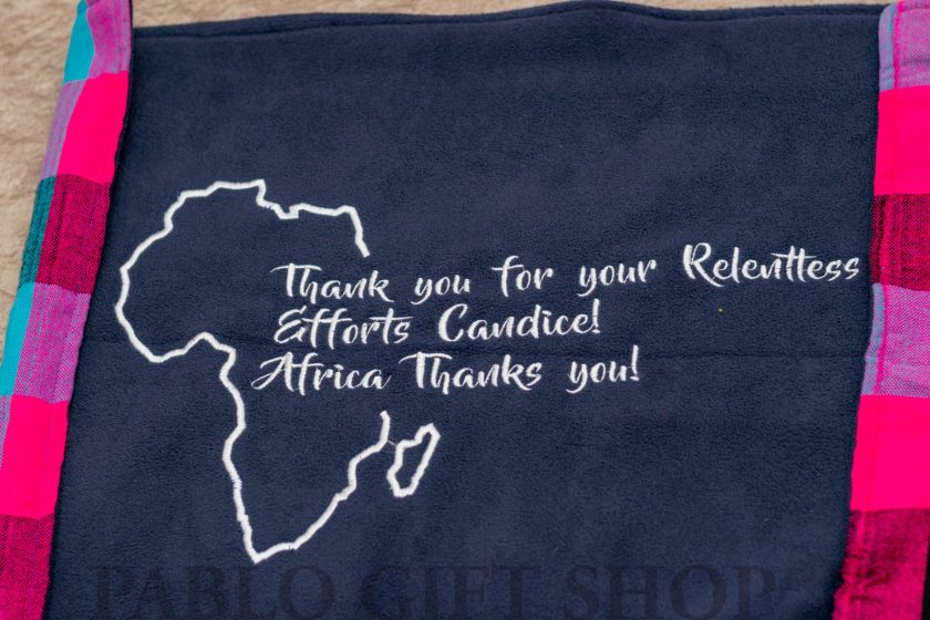 Personalised Blanket with Light Fleece