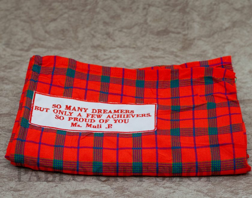 Personalised Maasai Shuka