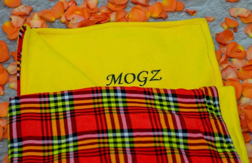 Branded Maasai Blanket with Light Fleece - Image 2