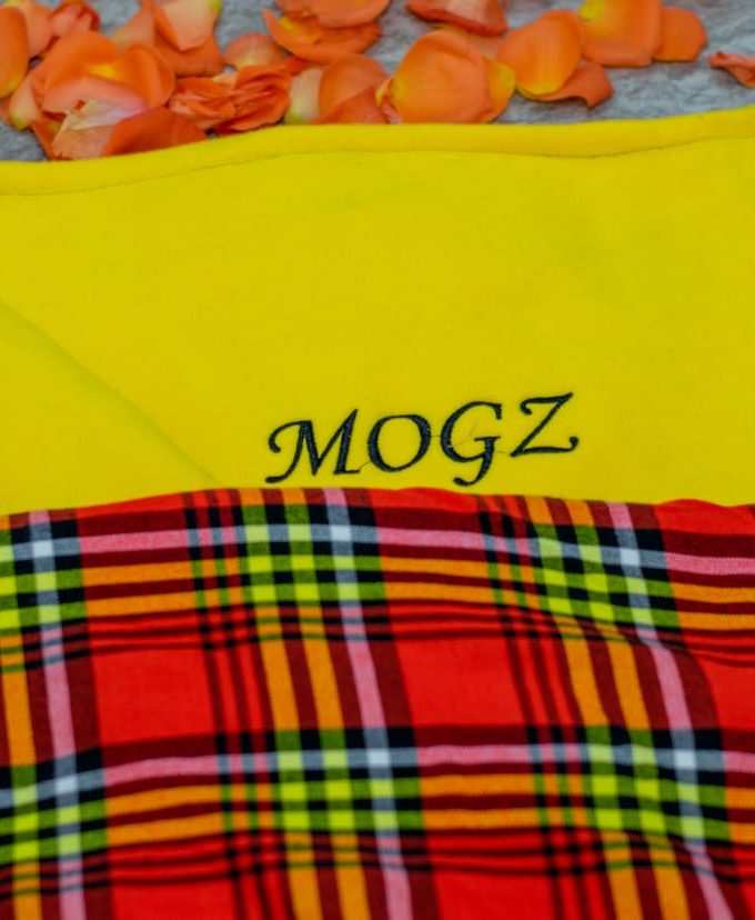 Maasai Shuka Blanket with Light Fleece