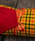 Yellow and Red Comfy Light Fleece Blanket